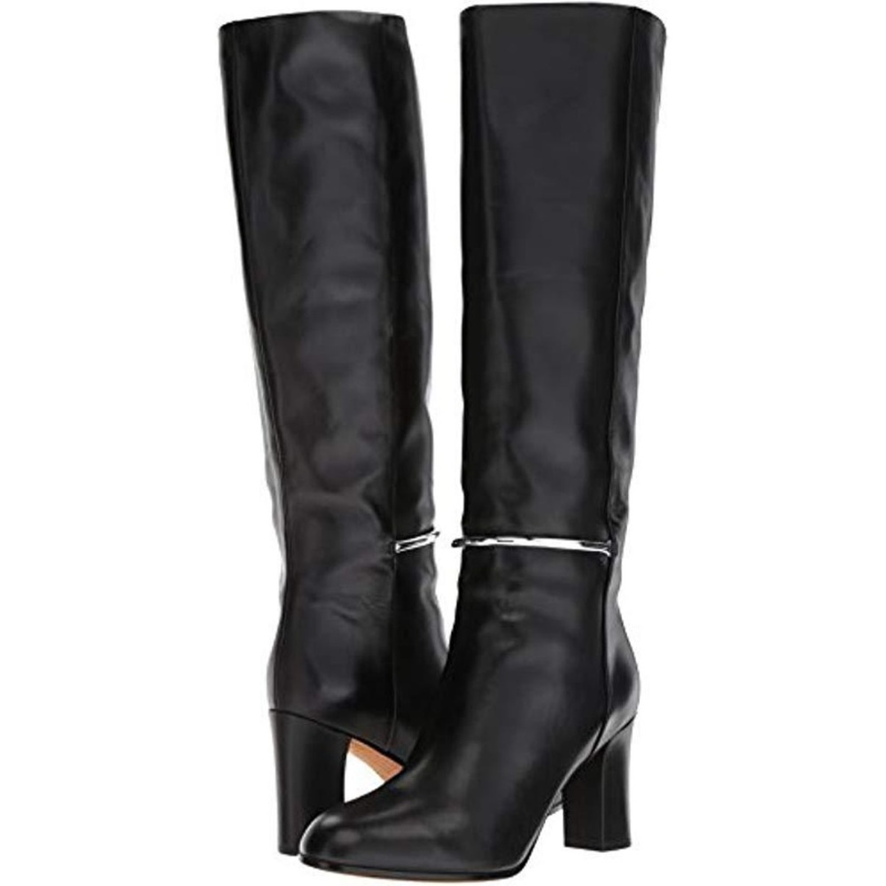 Via Spiga Women's Shaw Leather Tall Dress Boots